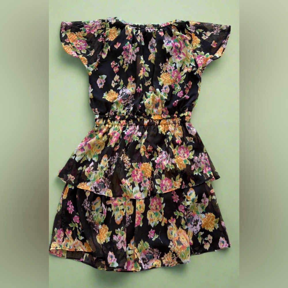 Lauren Conrad‎ Floral Ruffle Dress - Picture 2 of 2
